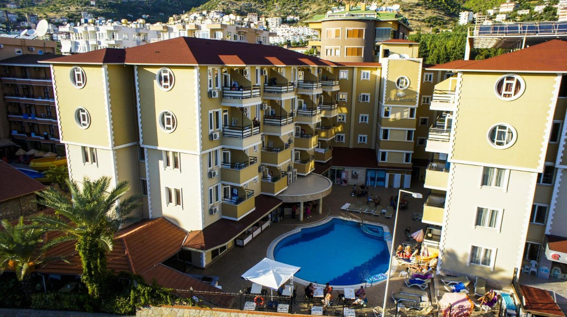 Kleopatra Ada Hotel Alanya Exterior foto